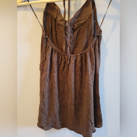 Size XS Costa Blanca Halter Top with Fringe - Picture 2 of 3